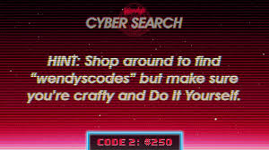 Wendys gift cards are a great gift for your loved ones for all occasions. Wendy S On Twitter Cyber Search Day 4 Is Here Follow A Clue Dm Us The Code And If You Win We Ll Message You Back The Deets For A Big Ol Wendy S Gift