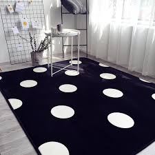 Black And White Polka Dot Rug Runner Pin On Little Minds