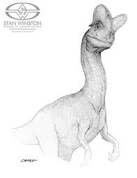 Making The Dinosaurs Of Jurassic Park Pictures Dinosaur Drawing Dinosaur Dinosaur Sketch