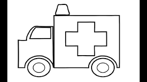 Krankenwagen Malvorlagen Für Kinder Auto Zeichnen Und
