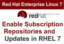 How To Register And Enable Red Hat Subscription Repositories And Updates For Rhel 7 0 Server Red Hat Enterprise Linux Security Patches Linux