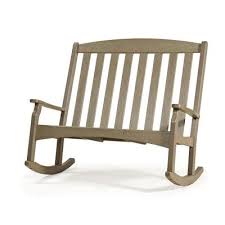 Breezesta Skyline Double High Back Rocking Bench The Skyline Collection Features Dining Counter Bar Garden And Patio Chair Rocking Bench Patio Chairs Chair