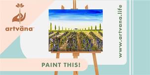 Artvana Paint and Sip at McMillin Farm Collective