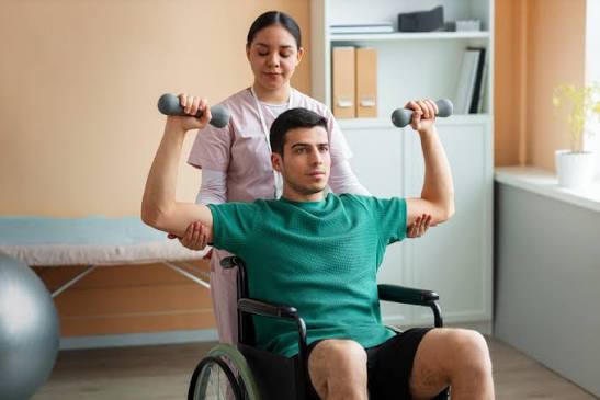 Guided exercise and strength training