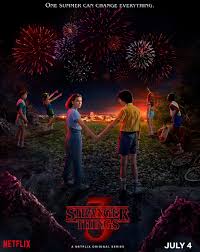 Stranger Things Season 3 Poster S3 Is Coming Out On July 4th 184 Days Until S3 Stranger Things Season Stranger Things Tv Stranger Things Poster