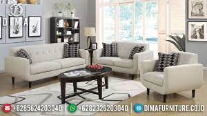 Sofa Tamu Minimalis Modern Terbaru Jati Jepara Df 0345 Set Ruang Keluarga Furnitur Ruang Keluarga Ruang Tamu Modern