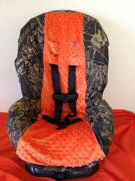 Camo Orange Minky Fabric Toddler And Infant Convertible Car Seat Cover Fits Cosco Scenera And Very Sim Awesome Baby Gear Toddler Car Seat Cover Carseat Cover