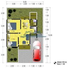 Angka 36 menjelaskan kalau luas rumah tersebut ialah 6×6 = 36 m². Denah Rumah Minimalis Tipe 36 Denah Rumah Rumah Minimalis Denah Rumah Modern