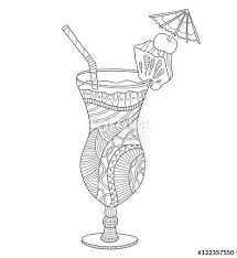 Cocktail coloring pages for adults immediately set up a little frivolous mood. Fruit Cocktail Coloring Pages Dejanato