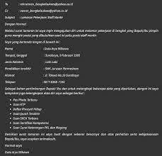 Surat lamaran kerja merupakan sebuah dokumen yang dikirim oleh seorang pencari kerja untuk melamar pekerjaan di sebuah perusahaan. 20 Cara Buat Lamaran Kerja Lewat Email Dan Contoh Surat Lamaran 2021 Tigasiku