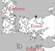 The summer sea stretches eastward from westeros around the southern coast of essos and the northern coast of sothoryos. Summer Sea A Wiki Of Ice And Fire