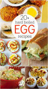 20 Hard Boiled Egg Recipes Hard Boiled Egg Recipes Egg Recipes Recipes Eggs are too delicious and versatile not to be eaten all the time, including — no, especially — for dinner. 20 hard boiled egg recipes hard