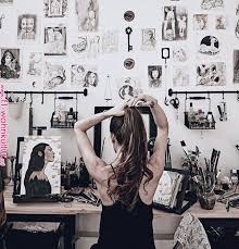 Aesthetic tattoos is not a separate tattoo category. Pin By Setian Annto On Wohnkultur Haus Dekoration Art Studios Art Studio Space Artist Studio