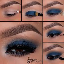 Red Black And Blue Eyeshadow Looks 40 Eye Makeup Looks For Brown Eyes Smokey Eye Makeup Makeup Looks For Brown Eyes Blue Eye Makeup