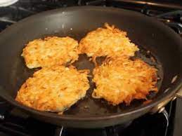 Prepare potato pancake mix following directions on box. How To Make Potato Pancakes Classic Potato Pancakes Recipe Youtube