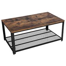 Industrial Coffee Table Durable Vintage Wood Table Furniture Shelf Accent Decor Ebay Industrial Style Coffee Table Coffee Table Vintage Coffee Table Wood