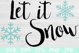 Download Let It Snow Graphic By Tiffscraftycreations Creative Fabrica PSD Mockup Templates