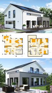The design for modern house plans is usually not bound to modern house plans can be almost of any type of floor plan from ranch to two story. Modern European House Architecture Design Ideas With Open Floor Plans 2 Story And 4 Bedroom Architecture