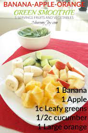 Green Smoothie Recipe With Banana Orange Apple Meal Replacement Smoothies Healthy Smoothies Green Smoothie Recipes