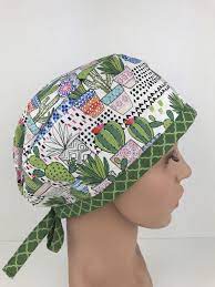 Scrub Hat For Women Surgical Cap Unisex Adjustable Fold Up Hat Etsy Scrub Hats Surgical Cap Hats For Women