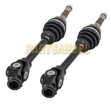 complete front left right cv joint axles set for polaris sportsman 335 400 500 go kart parts go kart buggy go kart