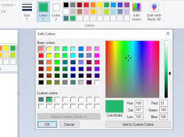 Change Color Of Font In Ms Paint