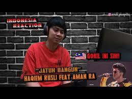 Aman ra (keramat publishing perkongsian liabiliti terhad). Haqiem Rusli Feat Aman Ra Jatuh Bangun Ajl33 Indonesia Reaction Litetube