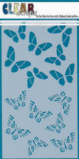 Download Butterflies Stencil