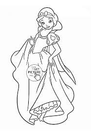 Disney Princess Snow White Coloring Page For Kids Disney Princess Coloring Pages P Dance Coloring Pages Disney Princess Coloring Pages Princess Coloring Pages