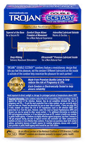 Trojan Double Ecstasy Lubricated Condoms