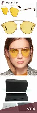 Dior So Real Yellow Havana Sunglasses Dior Unisex Sunglasses Sunglasses