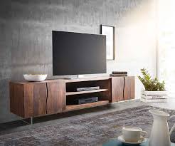 Delife Tv Board Live Edge Akazie Champagner 200 Cm 4 Turen 2 Facher Glasbeine Lowboard Online Kaufen Otto In 2020 Fernsehtisch Lowboard Tv Hifi Mobel