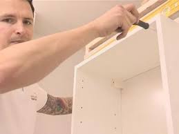 to install a wall unit in your kitchen
