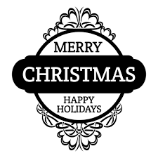 Download Merry Christmas Round Badge Transparent Png Svg Vector File PSD Mockup Templates