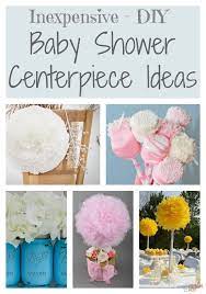 Diy Decorating Ideas For A Baby Shower Diy Baby Shower Centerpieces Baby Shower Diy Baby Shower Centerpieces