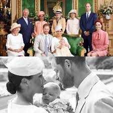 The royal family is riddled with arcane traditions and protocol, which includes one that says the wife's prince harry registered archie's birth himself, according to the certificate. Pics Prince Harry And Meghan Markle Release Official Snaps Of Royal Baby Archie S Christening Ceremony Bollywood News Gossip Movie Reviews Trailers Videos At Bollywoodlife Com