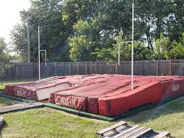 Training for the olympics so we put a pole vault pit in my back yard. Pole Vault Pit 2 High Jump Pits Bigiron Auctions