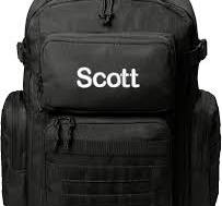 Amazon.com: Personalized Tactical Backpack, Range Bag, Loop ...