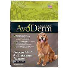 Avoderm Natural Senior Dry Dog Food Supports Joint Health Chicken Organic Dog Food Dog Food Recipes Senior Dog Food Recipes