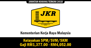 Terdapat beribu kekosongan jawatan kerani untuk diisi khas kepada warganegara. Iklan Jawatan Kosong Kementerian Kerja Raya Malaysia Jkr