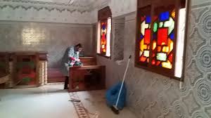نوافذ خشبية بطريقة بلدية والزجاج العراقي 0667441910 Youtube