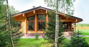Holzhaus Terem 200 M2 Brettschichtholz Mit Sauna Preise Auf Anfrage Holzhaus Holzhaus Selber Bauen Kleines Holzhaus