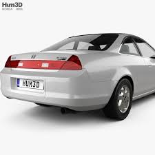 3d Model Of Honda Accord Coupe 1998 In 2020 Honda Accord Coupe Accord Coupe Honda Accord