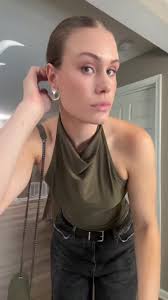 Dark Olive Aritzia Tower Top