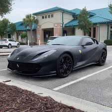 Check spelling or type a new query. Matte Black 2020 Ferrari 812 Superfast In The Dmv Parking Lot Cars Club