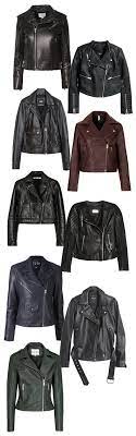 Leather Moto Jackets Leather Jacket Shopping Fashion Biker Chic