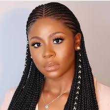 Afro kinky straight brazilian hair weave 3 bundles natural human hair extensions. Different Types Of Beautiful African Braids For Mum Photos Pulse Nigeria
