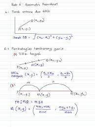 Bab 6 Geometri Koordinat Pdf