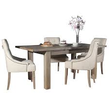 Farringdon Reclaimed Wood Dining Table Cream Chairs Reclaimed Wood Dining Table Accent Chairs For Living Room Cream Upholstered Dining Chairs