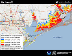 Potential Storm Surge Flooding Map